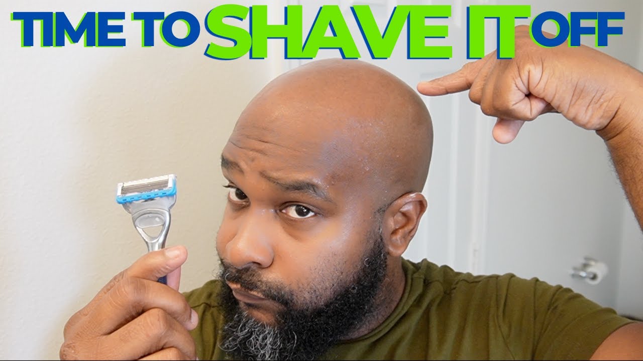 Time To Shave Your Head? First Time Bald Head Encouragement: Embracing Hair Loss