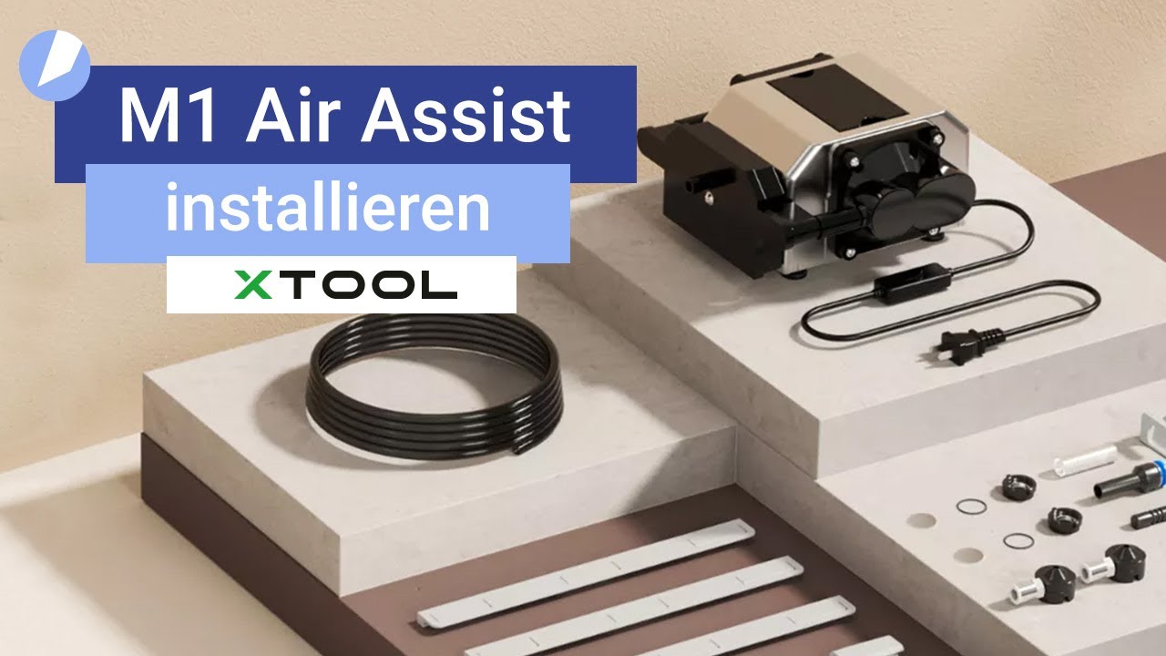 xTool M1 Laser | Air Assist installieren