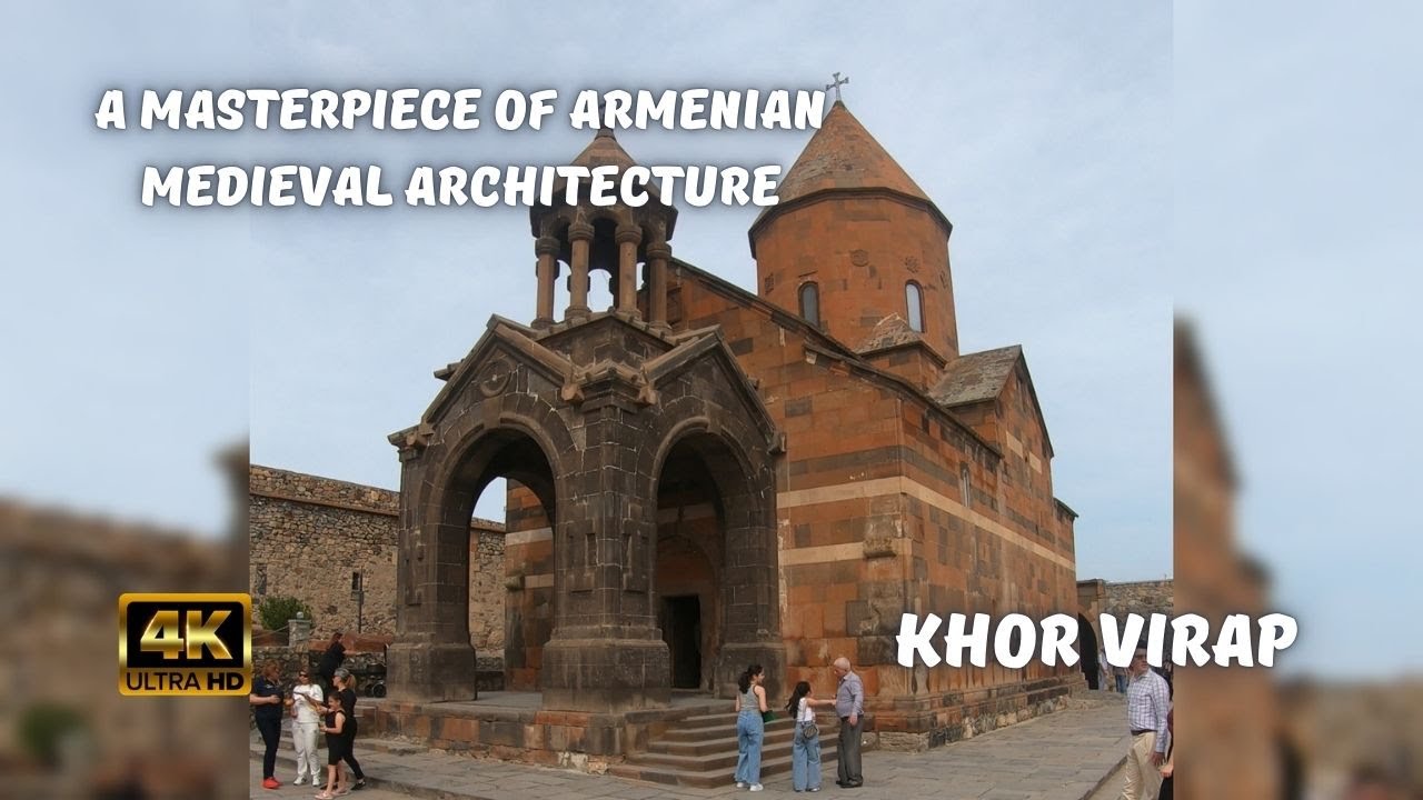A masterpiece of Armenian medieval architecture Khor Virap Monastery in 4K @ArmeniaForYou