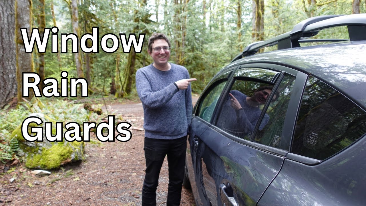 Установка дефлекторов окон на мой Subaru Crosstrek