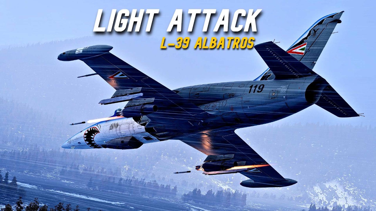 DCS | L-39 Albatros | Hunting Enemy Drone and Artillery Position