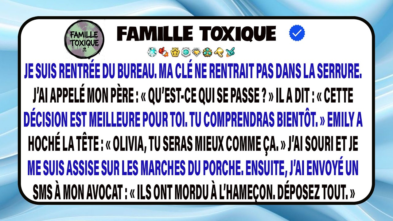 Ma Clé Refusait La Serrure ; J’ai Appelé Mon Père Et Découvert La Vérité Sur Ma Maison Familiale.
