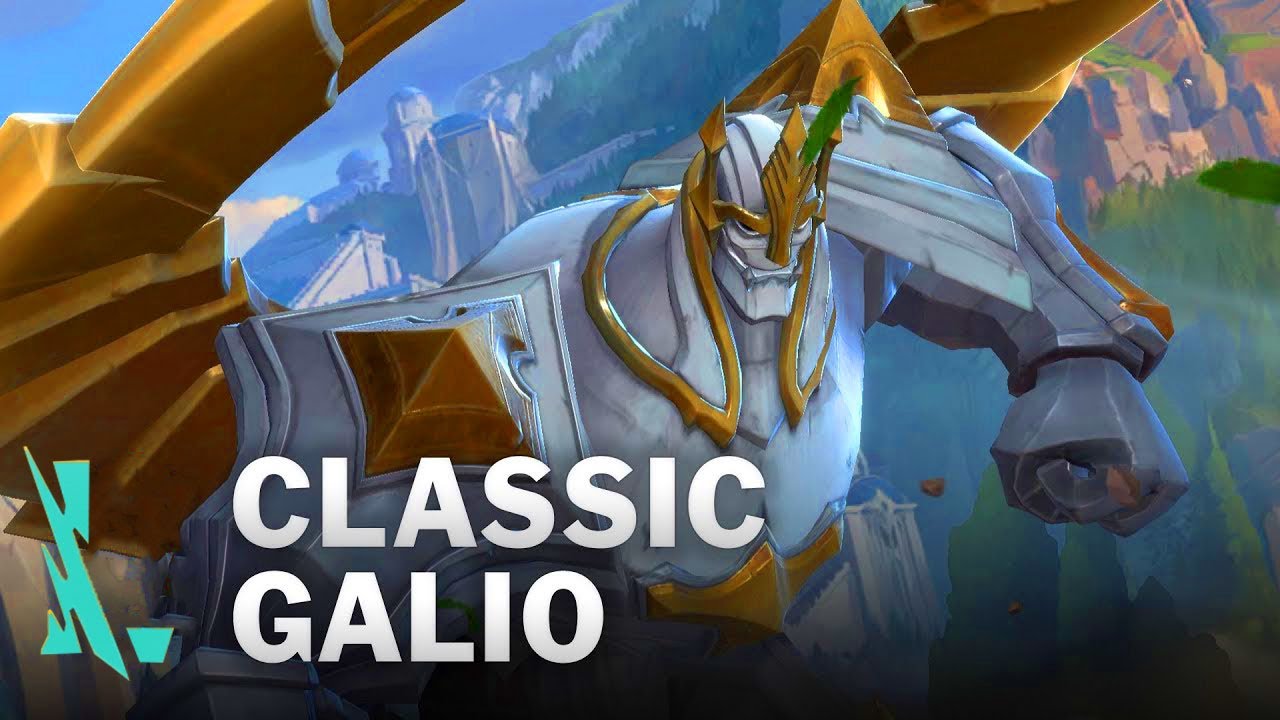 Classic Galio Wild Rift Skin Spotlight