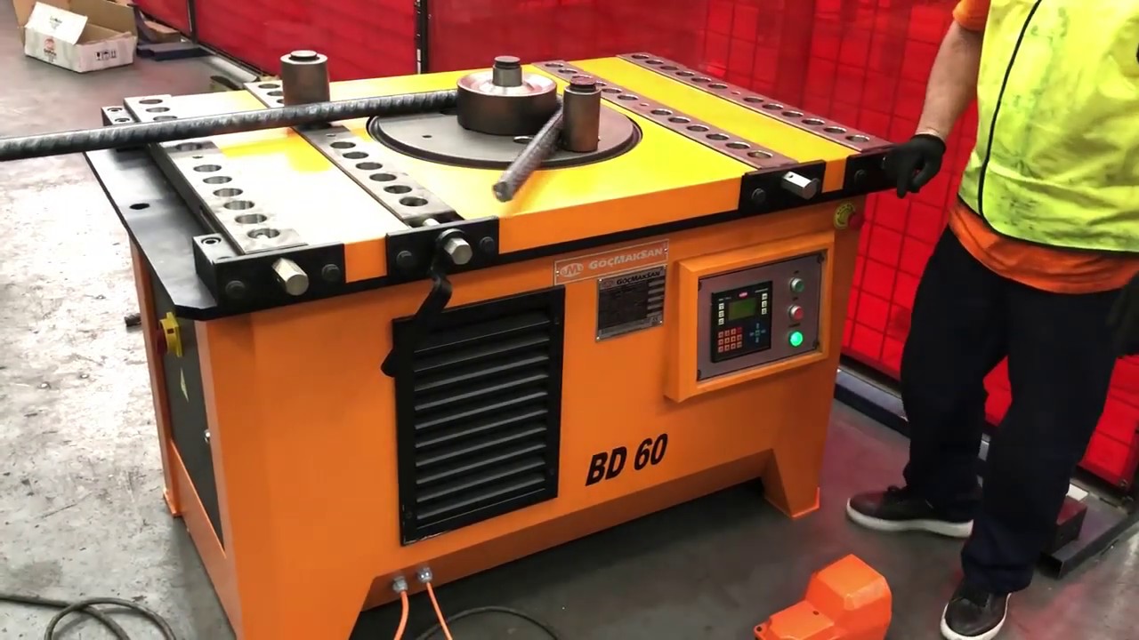 Cintreuse &eacute;lectrique BD 60 - Fork-ind GMS