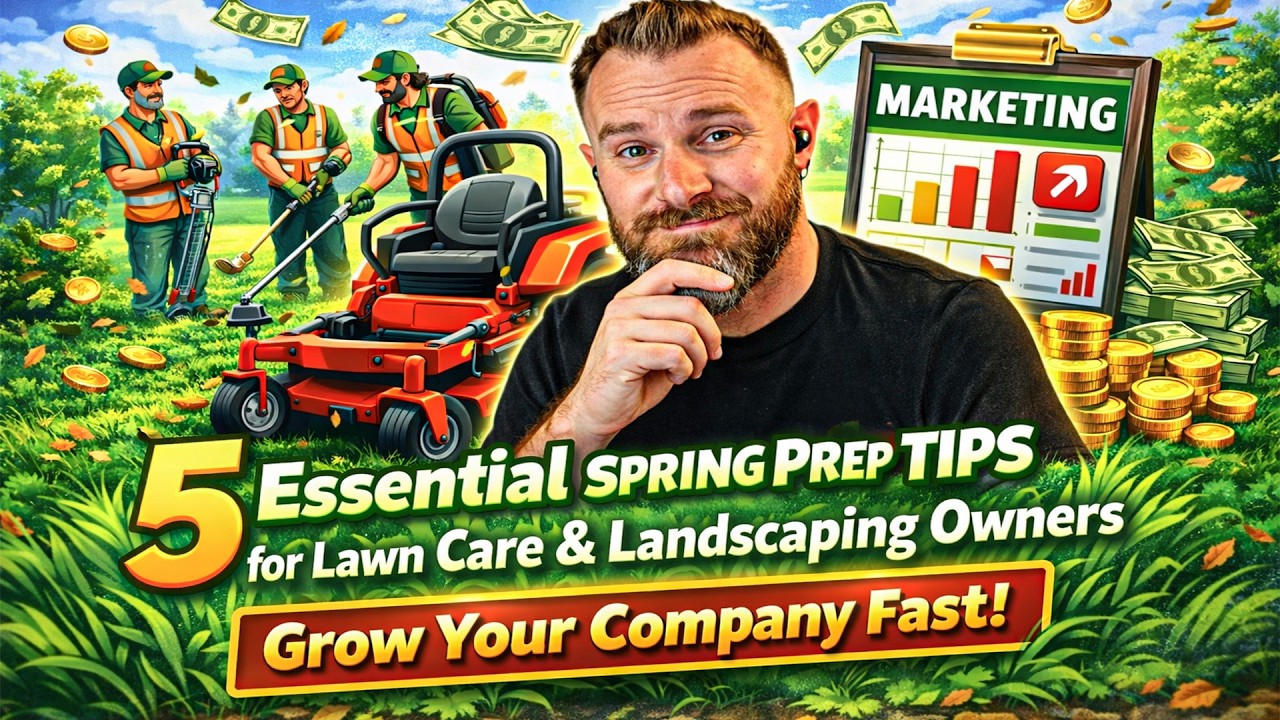 5 Essential Spring Prep Tips for Lawn Care & Landscaping Business Owners Grow Your Company In 2026!