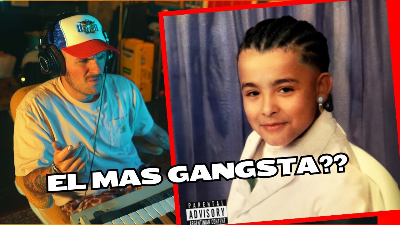 AMERICANO reacciona a Trueno - REAL GANGSTA LOVE