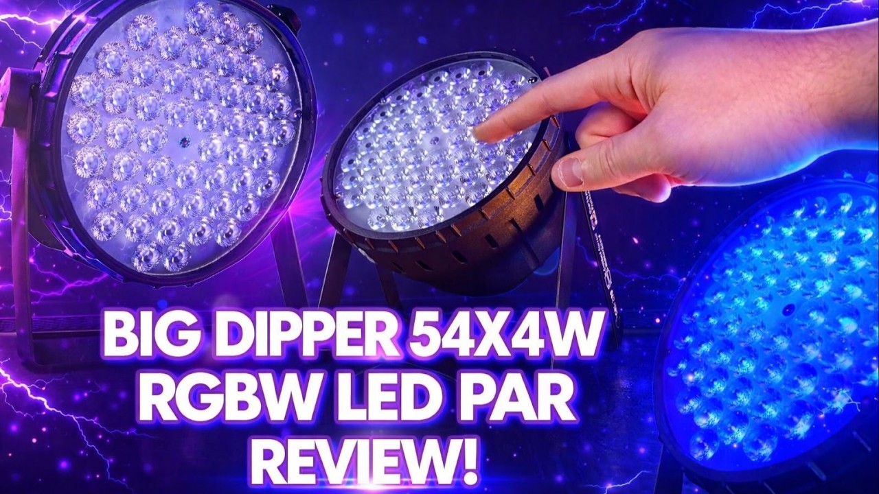 Большая Медведица | BeTopper | LPC010N | 54x4 Вт | RGBW LED PAR | ОБЗОР