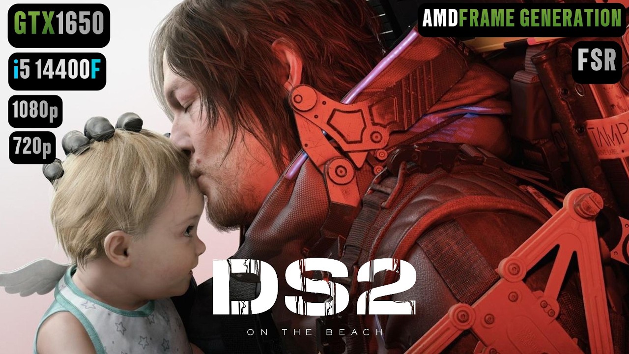 Death Stranding 2 GTX 1650 | Death Stranding 2 On the Beach PC GTX 1650 & i5 14400F Benchmark