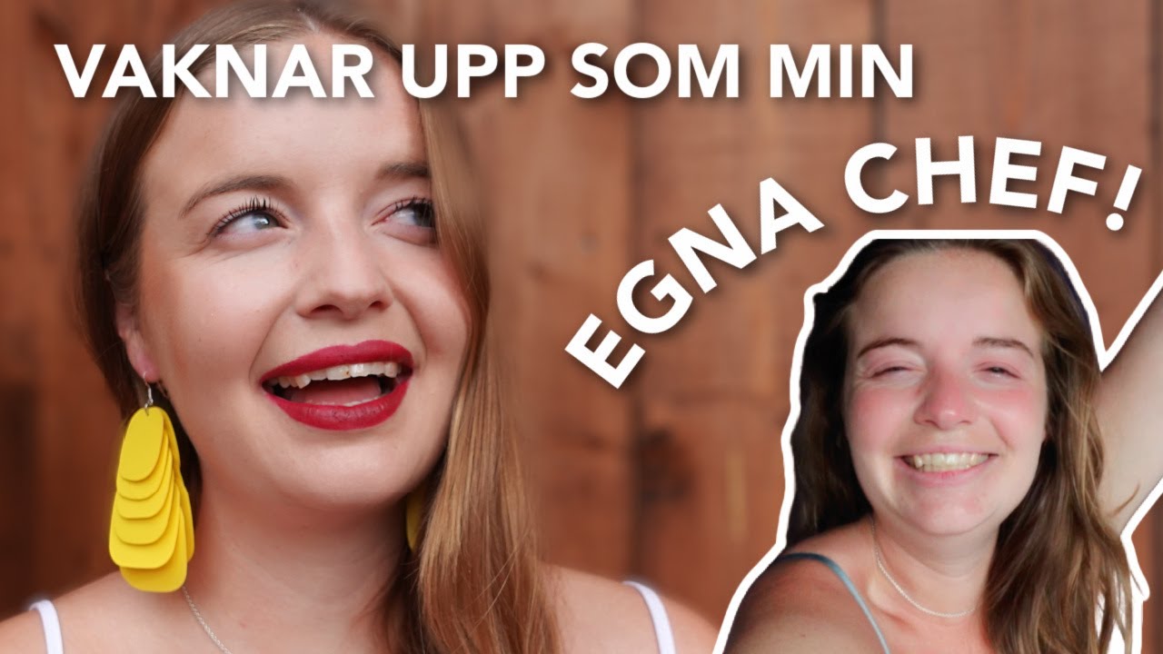 NU H&Auml;NDER DET - H&auml;ng med under f&ouml;rsta arbetsveckan som f&ouml;retagare! #vlogg 1