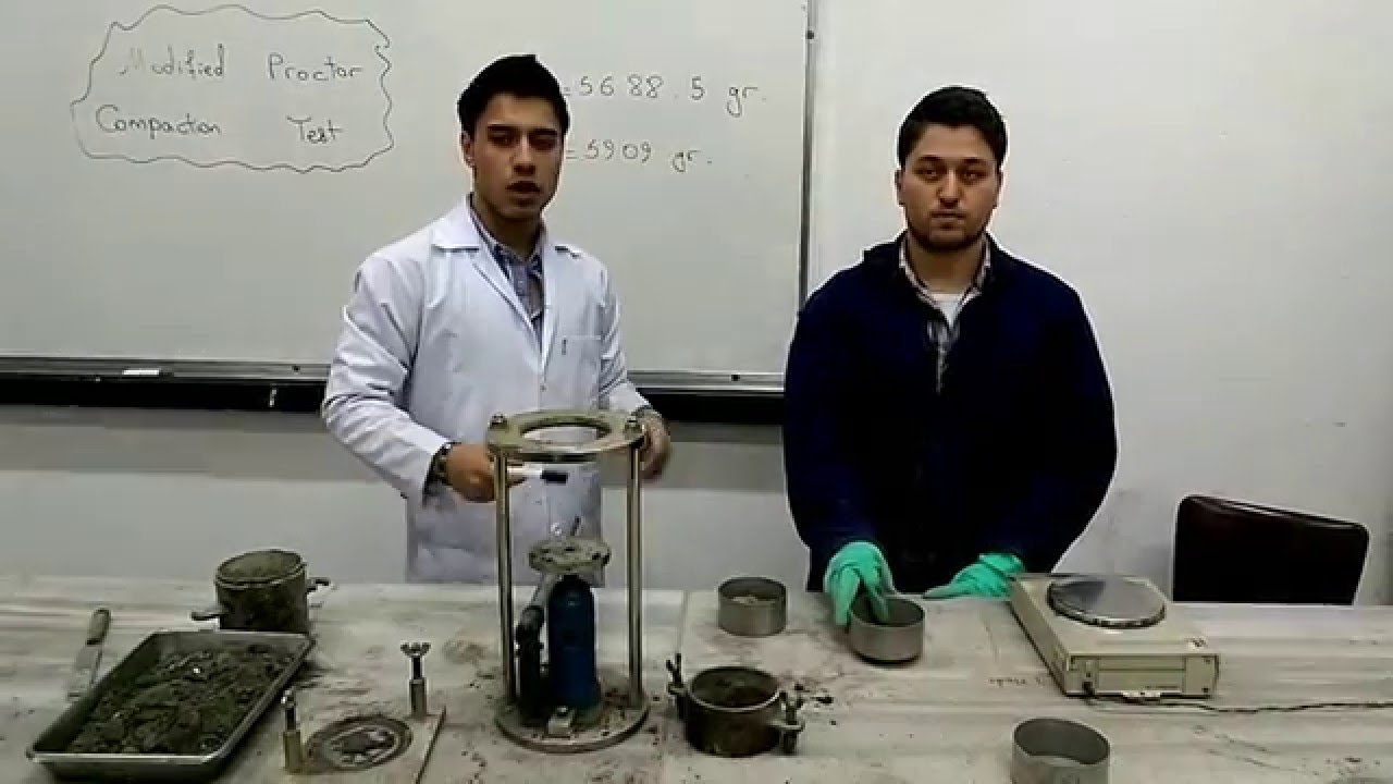 Modified Proctor Compaction Test