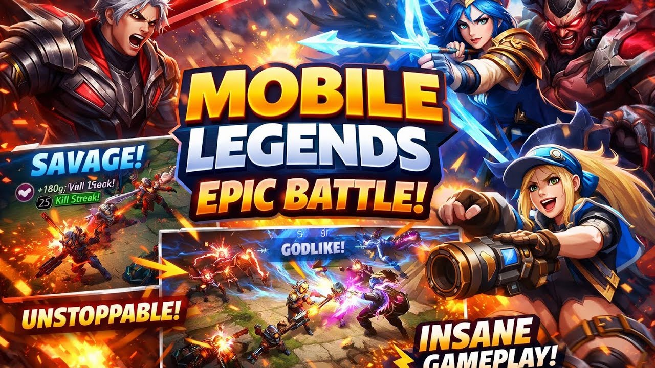 Non stop 🛑🛑 kill 😾😾 in moba legend 