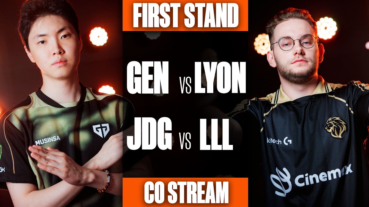 First Stand 2026 día 4 🔰 GEN vs LYON 🔰JDG vs LOUD