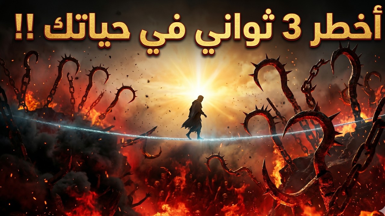 أهوال المرور على الصراط المستقيم  فوق جهنم.. مشاهد مرعبة تراها وكأنك تعيشها يوم القيامة!