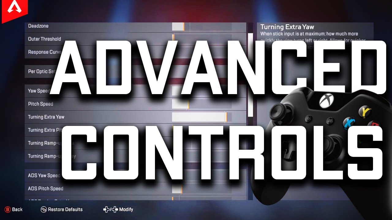 ADVANCED LOOK CONTROLS GUIDE & BREAKDOWN | APEX LEGENDS