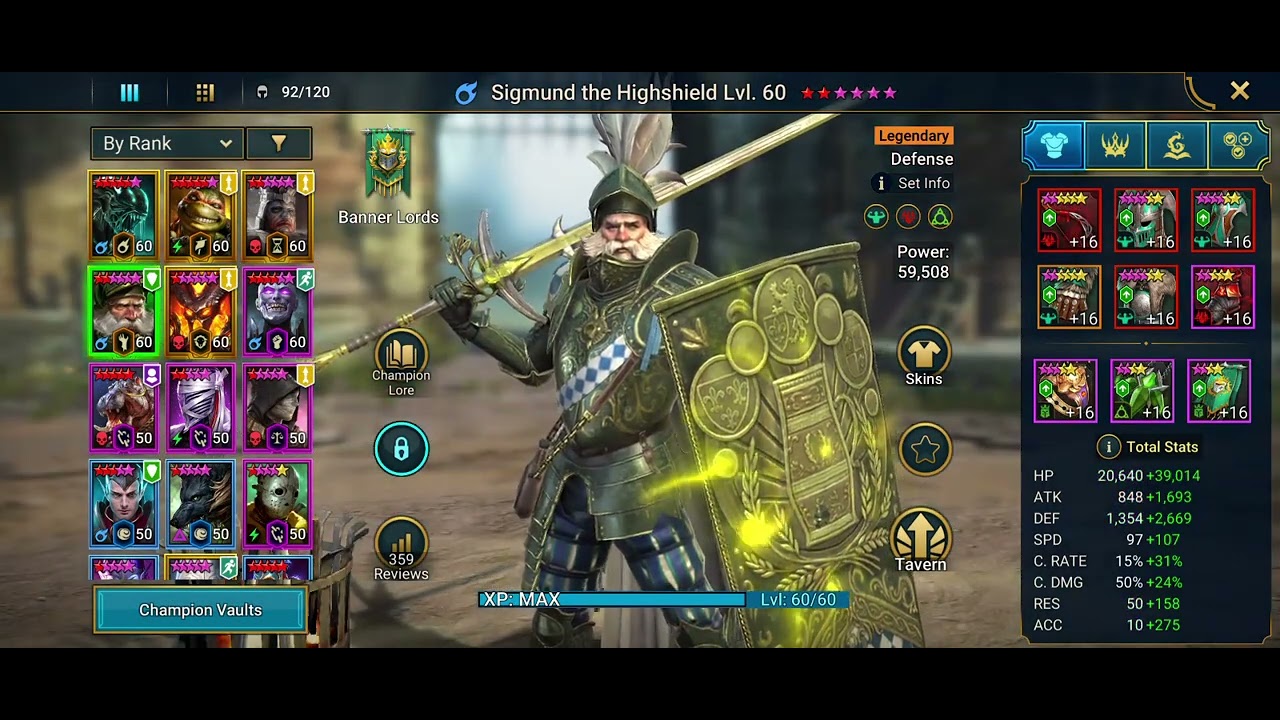  RAID: Shadow Legends ep 361) rose 