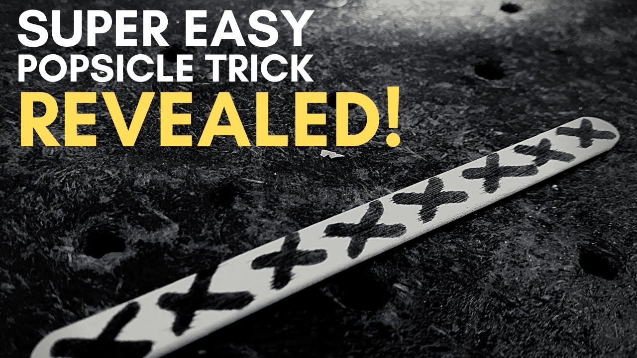 Do INSANE Magic Trick with Any Popsicle Stick!