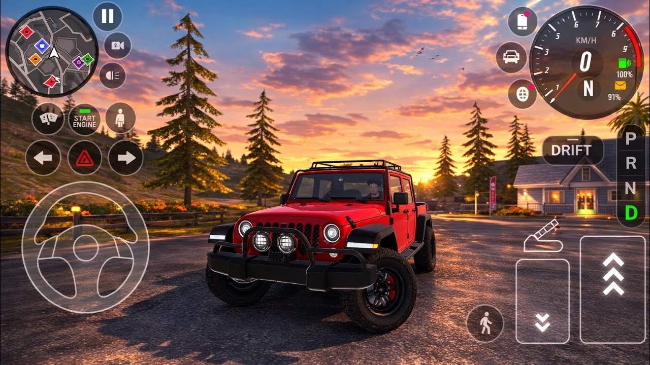 JEEP GLADIATOR | CAR PARKING DRIVING SCHOOL 