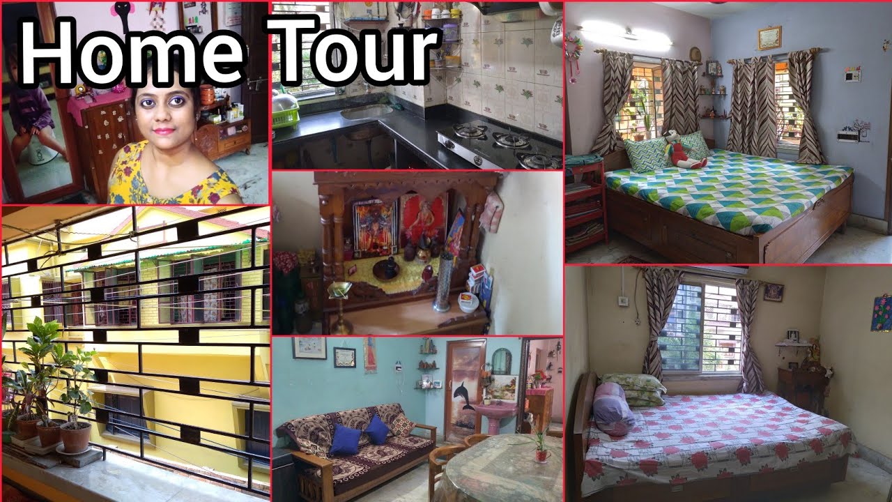 HOME TOUR | How To Decor My Small & Simple Flat | Indian Middle Class Home Tour | 2BHK Flat