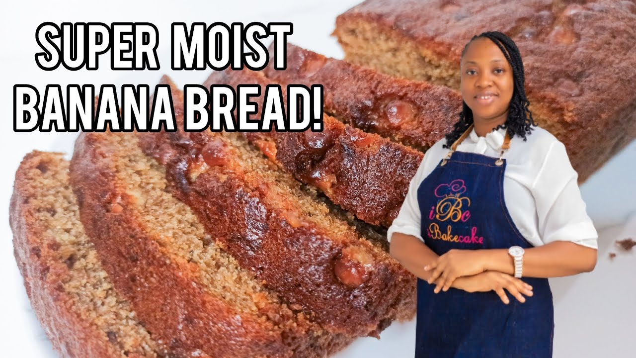 UNBELIEVABLY MOIST BANANA Bread recipe! Super moist Banana bread! #bananabread #bananacake