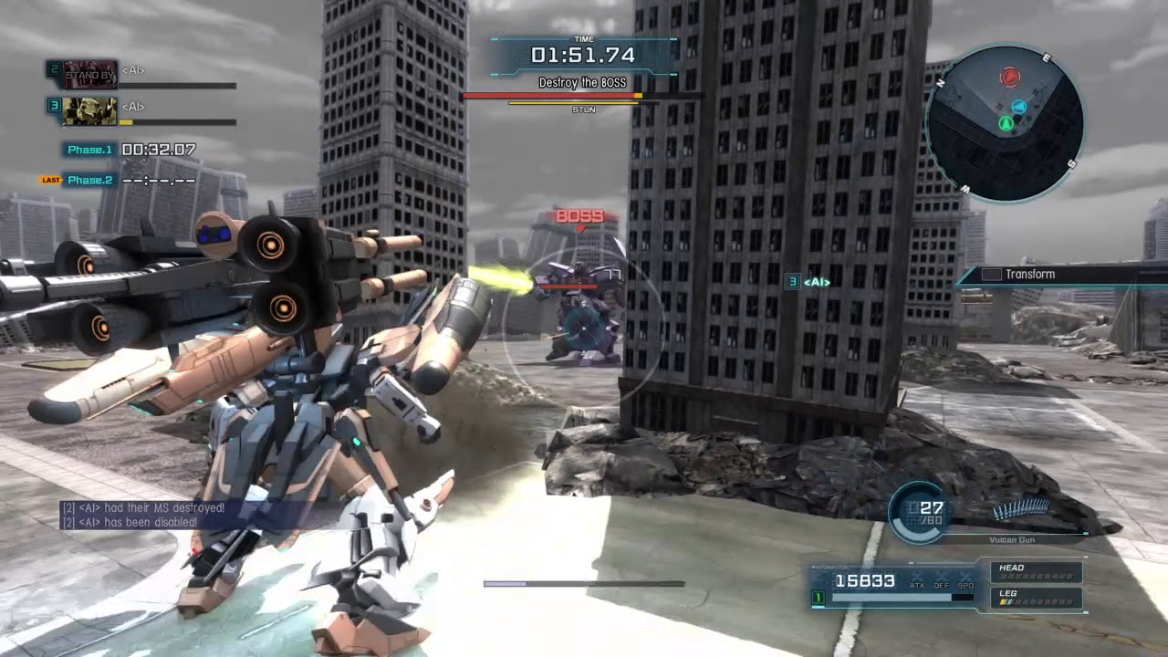 GBO2 | Psycho Gundam Mk. II Clear (Sub 3-Minutes): Gundam Ex-S