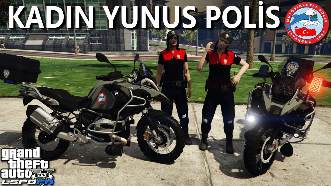 GTA 5'te Motorsikletli Kadın Polis: Suçluları Yakalamaya Çıkıyor! - LSPDFR #13