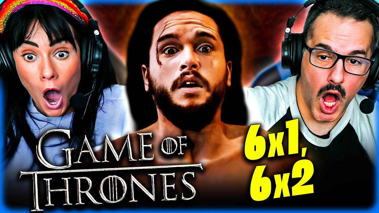 REAKCJA NA GRĘ O TRON 6x01 I 6x02 &ndash; NIEMOŻLIWE WŁAŚNIE SIĘ STAŁO! &ndash; PIERWSZE OGLĄDANIE &ndash; RECENZJA