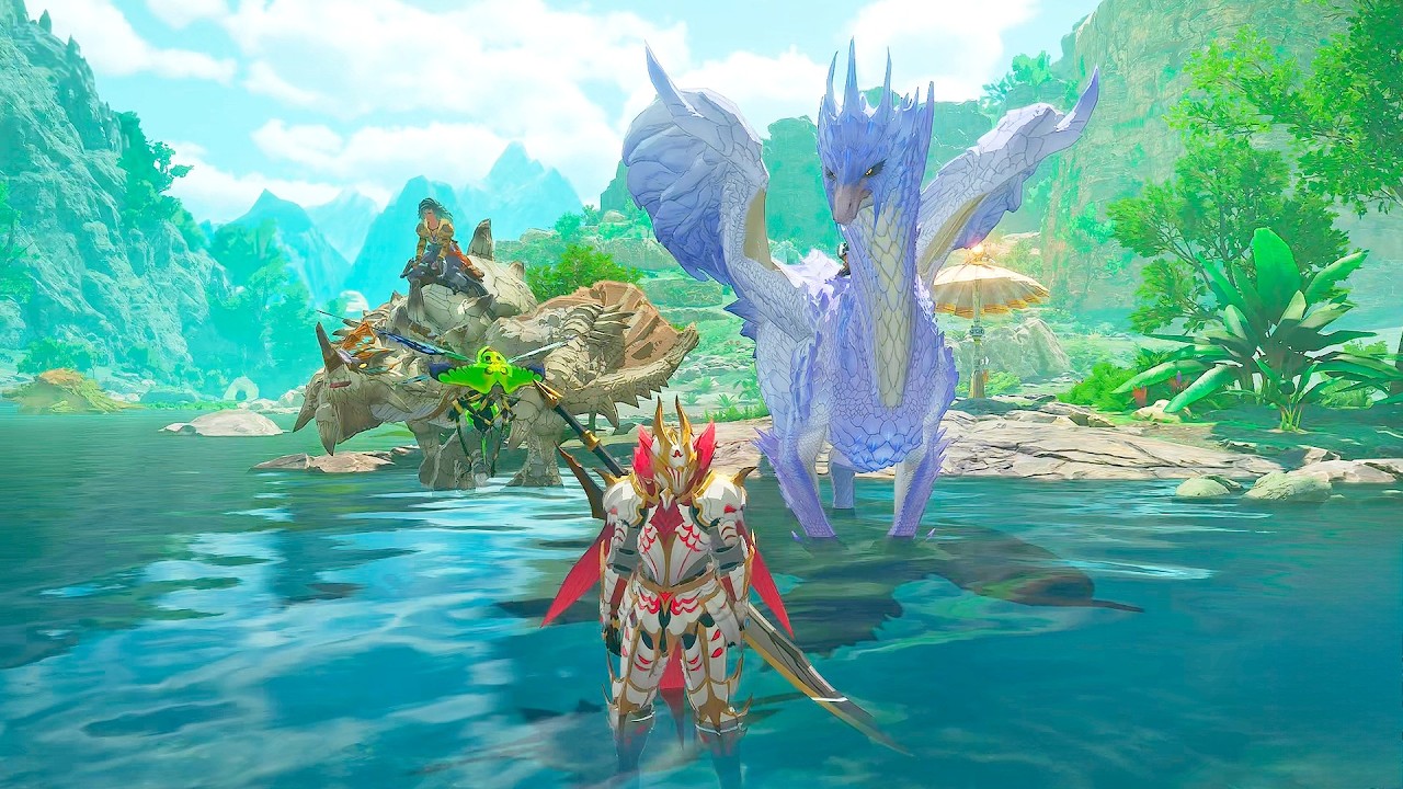 Monster Hunter Stories 3 - Elder Dragon Velkhana Monstie Gameplay | Egg Hatch & Monstipedia Page