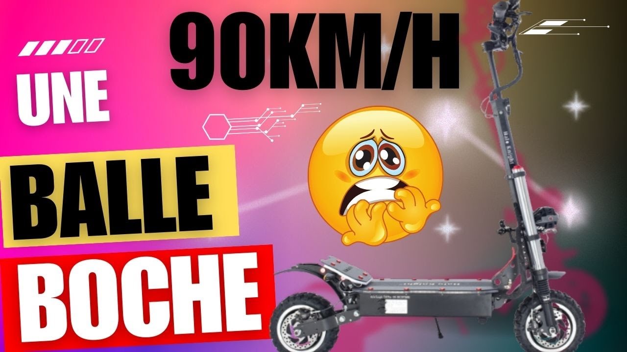 La trottinette de fou (Hallo Knight T107 Pro)