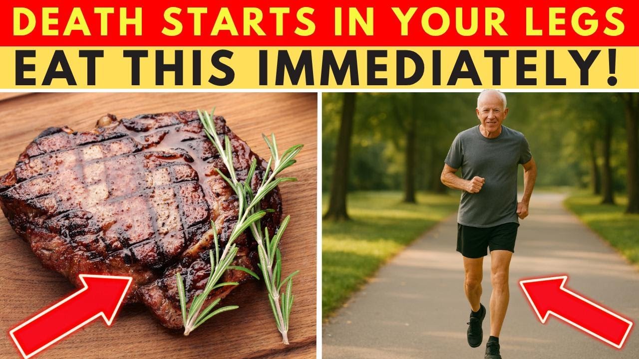 SENIORS, Your Legs WEAKEN First! Eat These 5 Foods To Strengthen Them! | Senior Health Tips