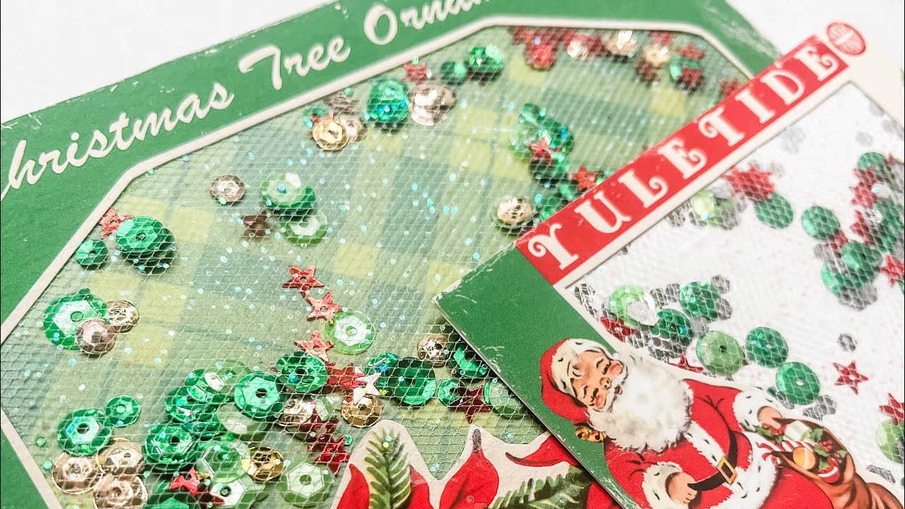 Christmas Junk Journals-craft with me