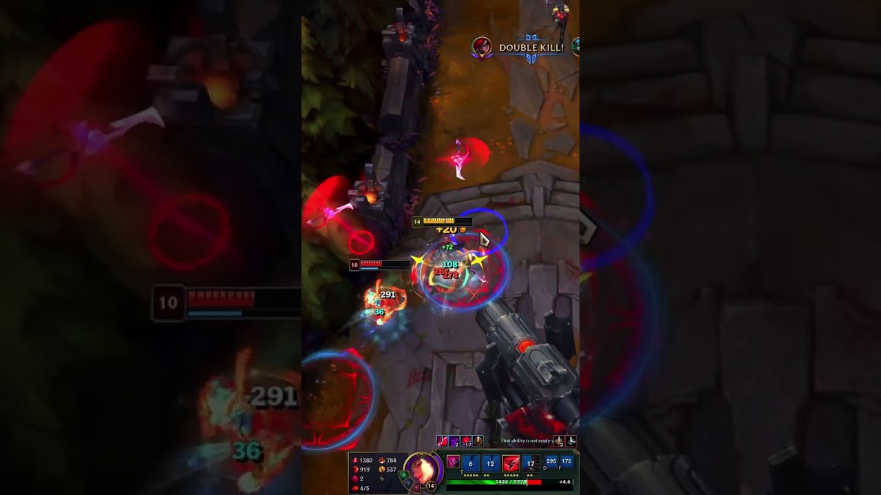 Szybki triple😎 #leagueoflegends #leaguetiktok #katarina #katarinamain #meme #funny #shorts