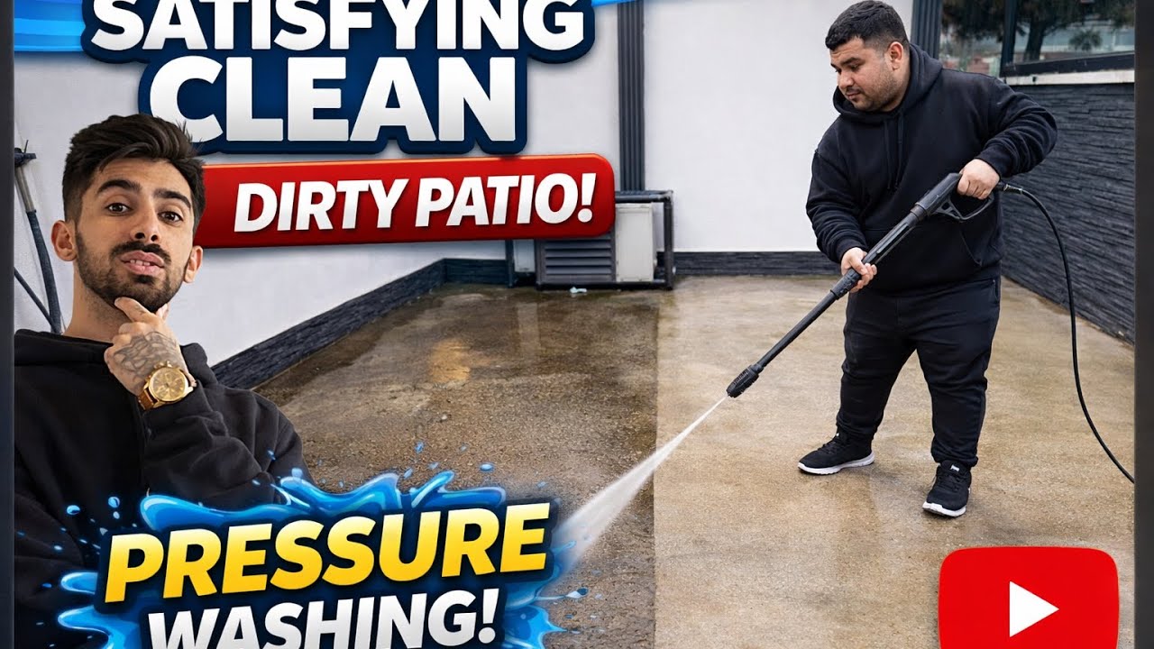 🇹🇷 Basınçlı yıkama mucizesi!🇬🇧 Pressure washing magic #BasınçlıYıkama#TerasTemizliği#ÖncesiSonrası#