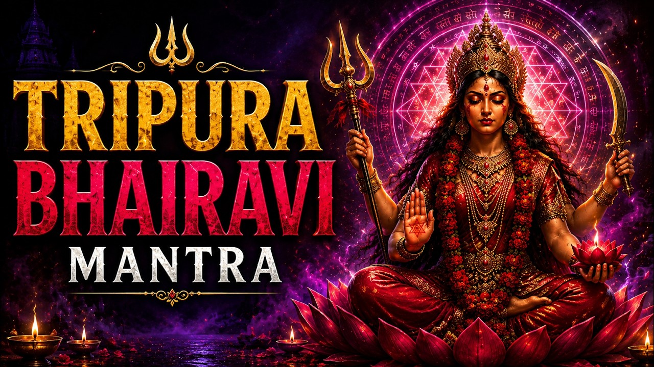 Remove All Negative Energy | Tripura Bhairavi Mantra | Dashamahavidya Navaratri Sadhana | DBS