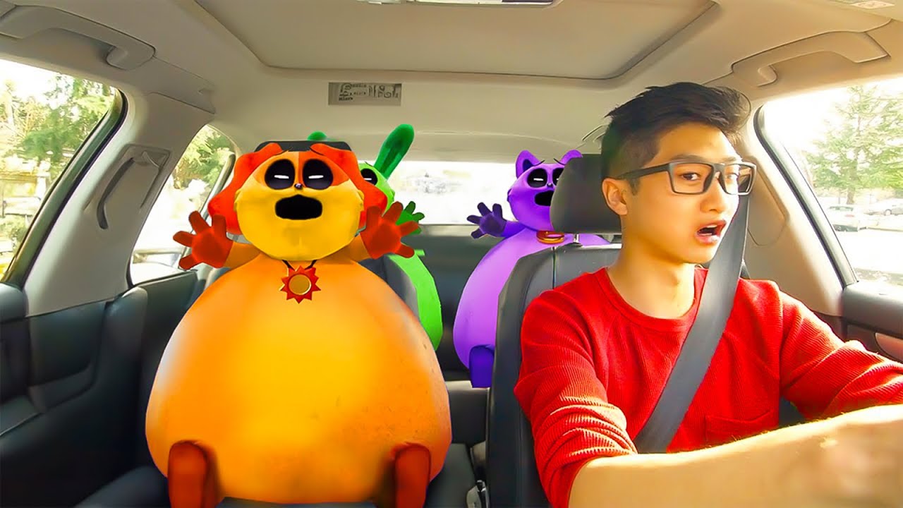THE FATTEST SMILING CRITTERS ARE IN MY CAR!!! - Poppy Playtime Chapter 4