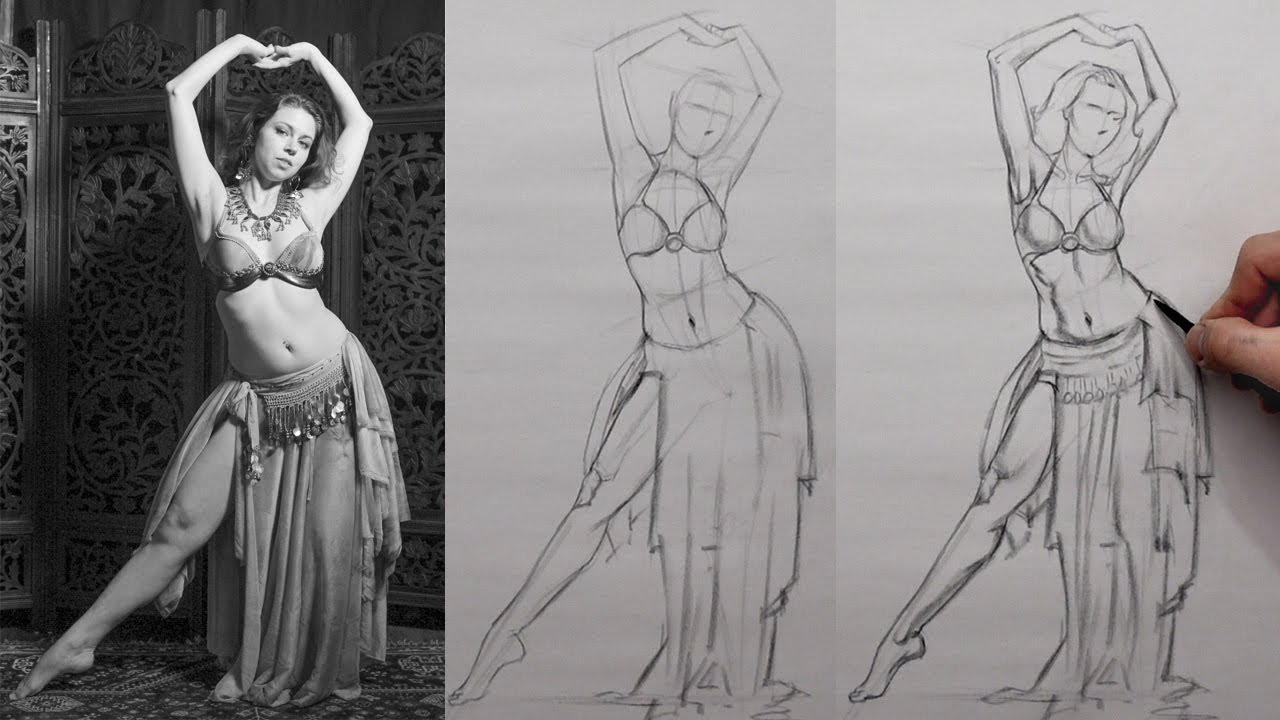 How to Draw the Figure // Reilly Gesture Method // Figure Friday Ep 4