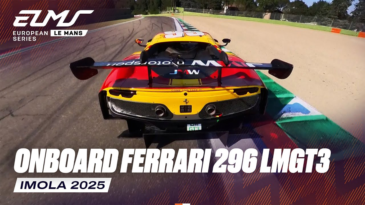 Third-person Onboard JMW Motorsport #66 | 4 Hours of Imola 2025 | ELMS