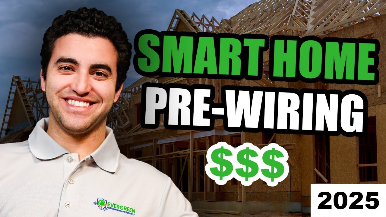 Pre-Wiring a Million Dollar Smart Home | How To Pre-Wire