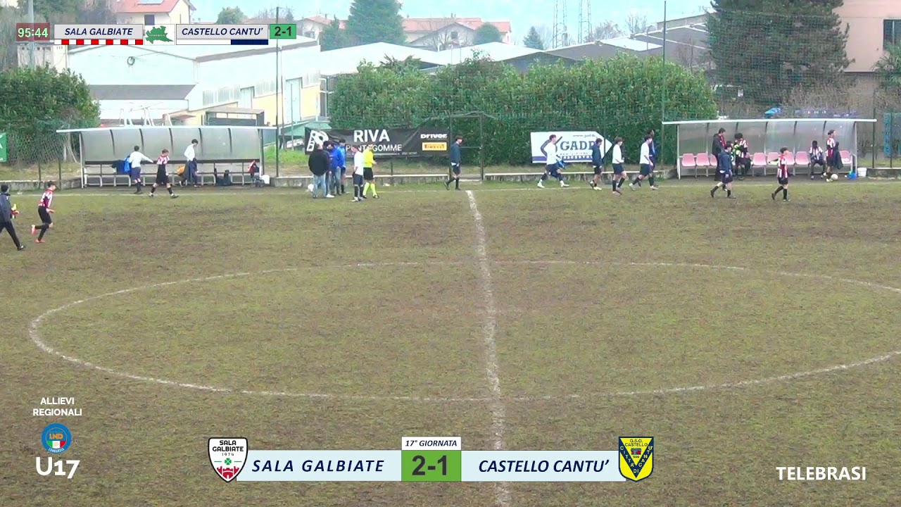 U17 Sala Galbiate vs Castello Città di Cantù