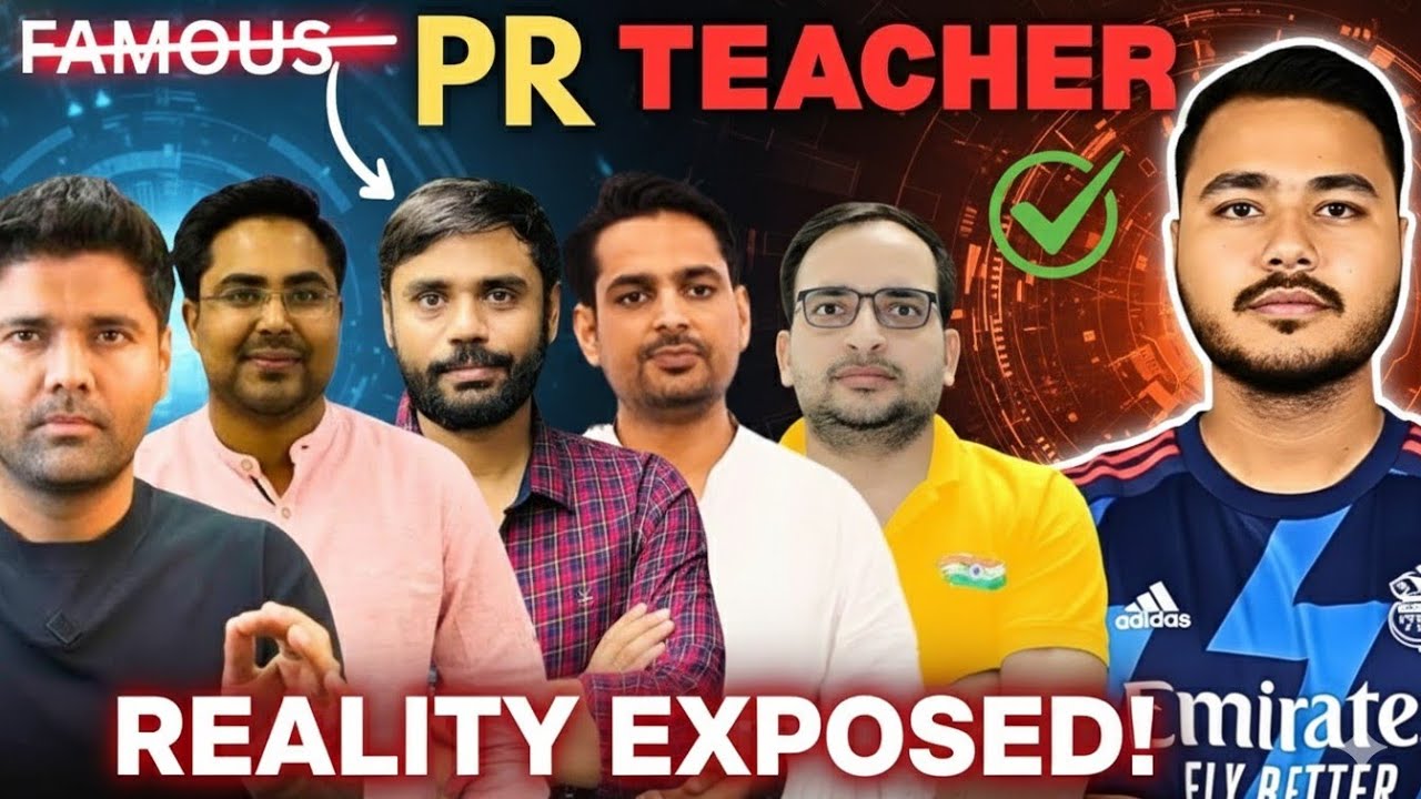 P.R. TEACHER DANGEROUS FOR SSC CGL 2026 EXAM 🤯😧💥❌ ! FAMOUS TEACHER KI ASLIYAT 🤫 !!