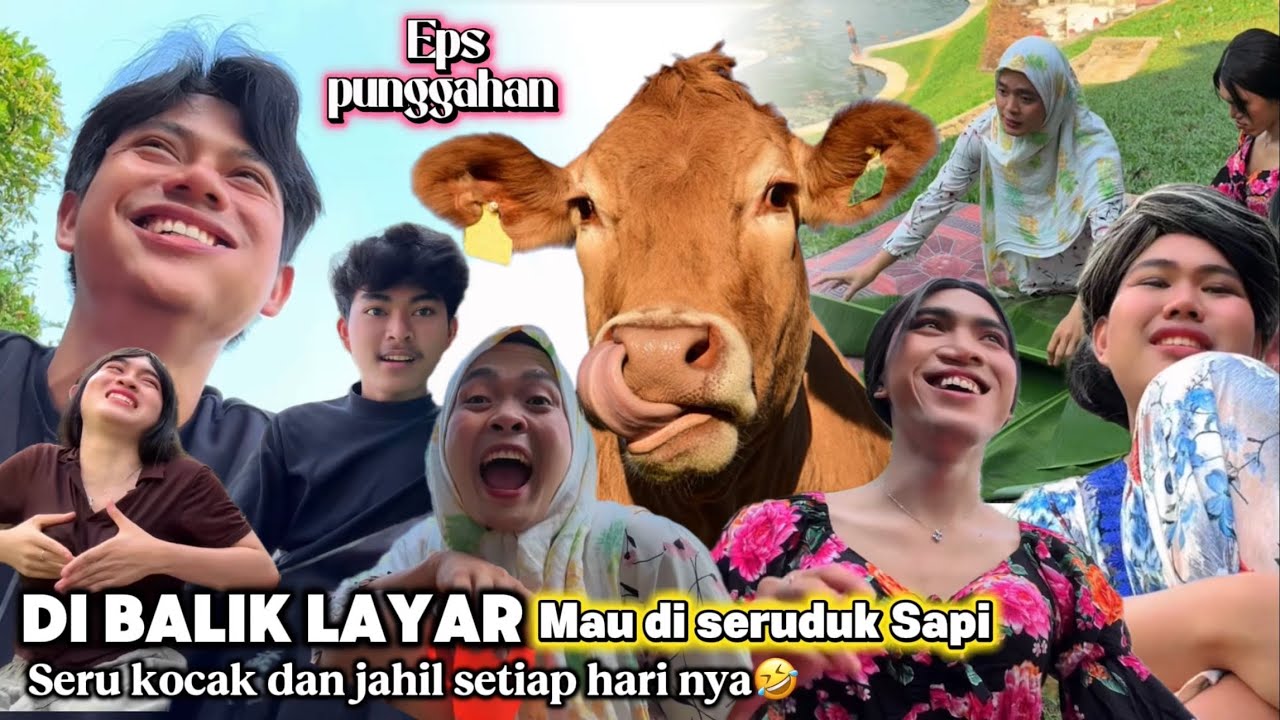 shoting punggahan mau di seruduk sapi (BTS DUSUN LANTAM)