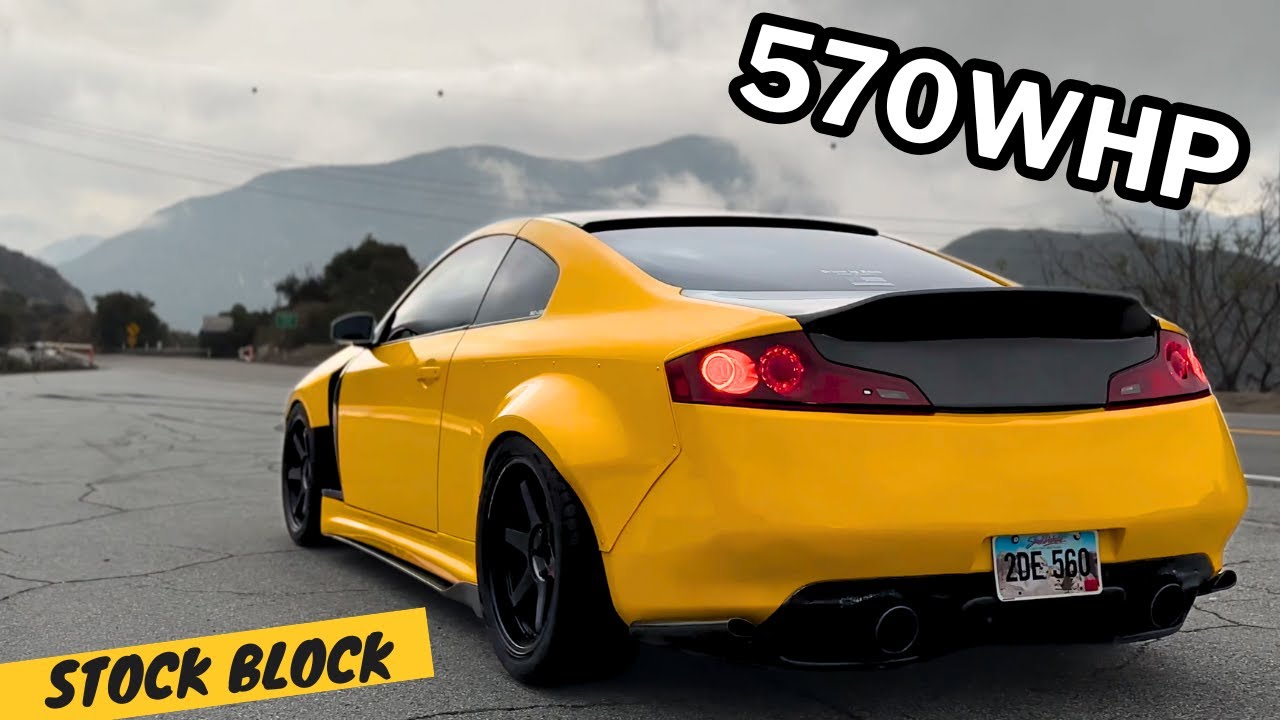 Обзор купе G35 Twin-Turbo мощностью 570 л.с. — Nitish21