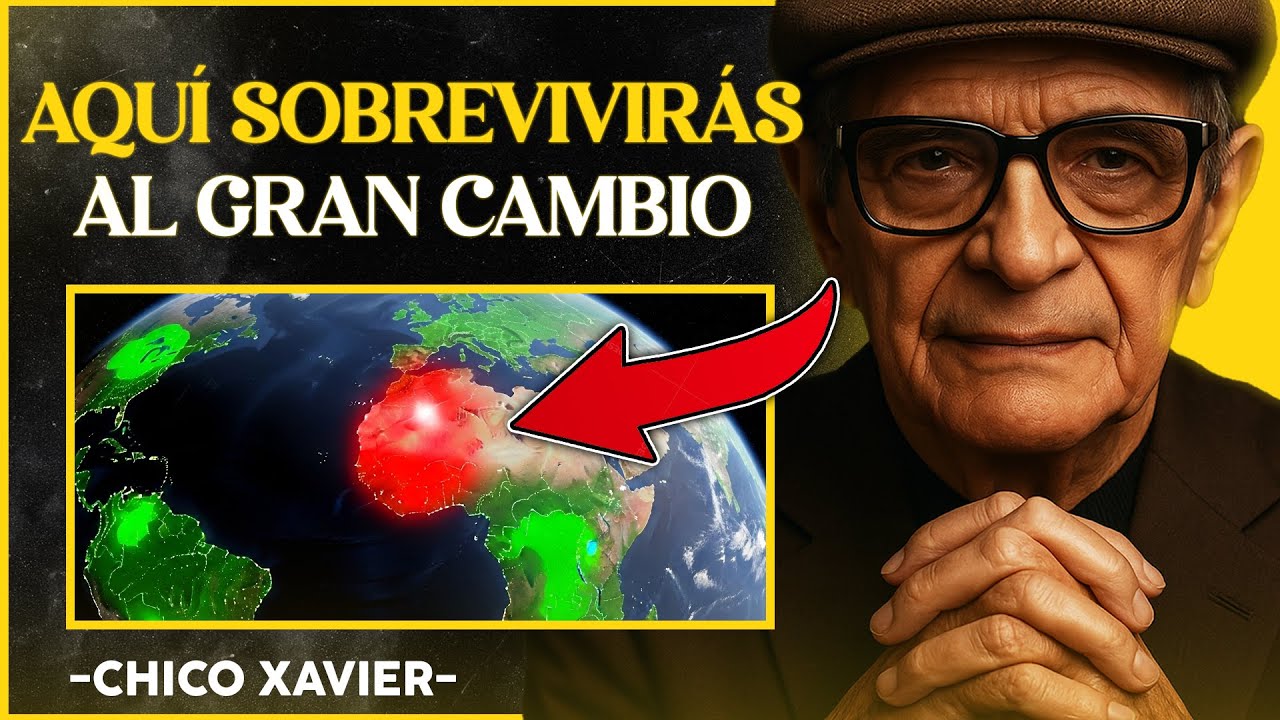 🚨 Las 5 'ZONAS SEGURAS' reveladas por Chico Xavier (y el ÚNICO lugar que debes EVITAR)