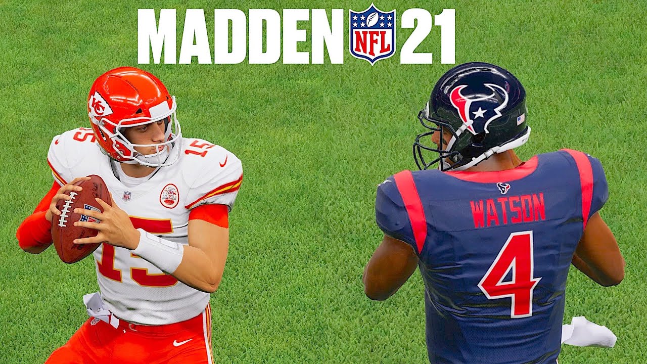 DESHAUN WATSON VS PATRICK MAHOMES...EXPLOSIVE PLAYS EVERYWHERE! Madden 21 Online Ranked