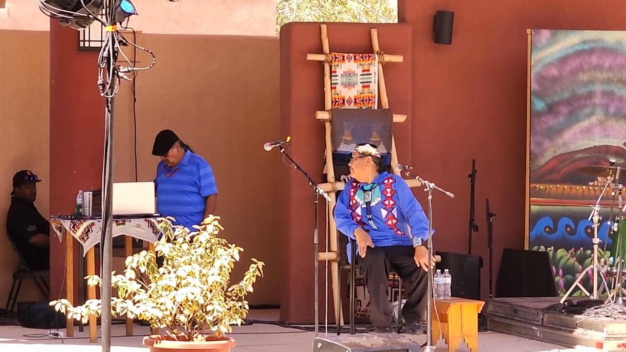 FERNANDO CELICION - TURKEY DANCE NARRATIVE -  Indian Village at the New Mexico State Fair 2023-