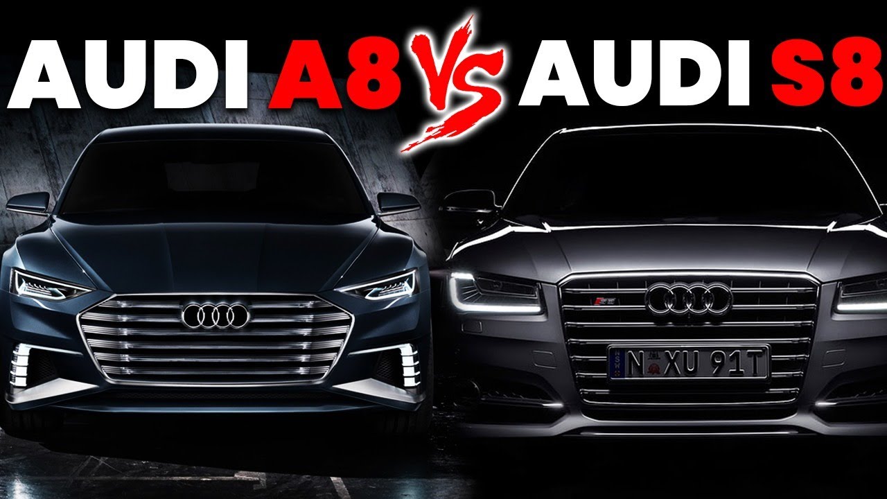 Audi A8 2023 vs Audi S8 2023  | Detailed Comparison