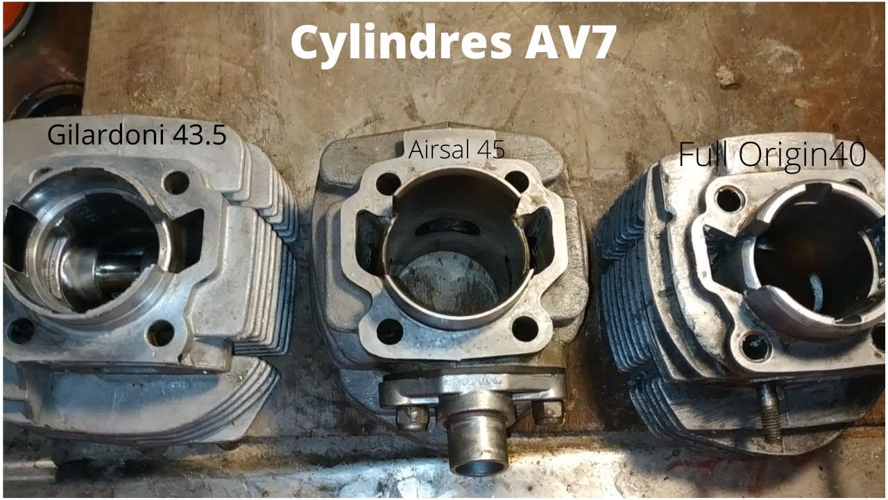 #MBK88 :3 cylindres differents pour AV7