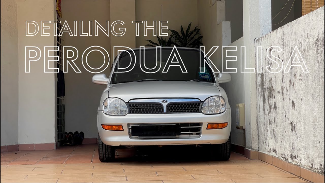 Perodua Kelisa detailing & paint correction - ASMR