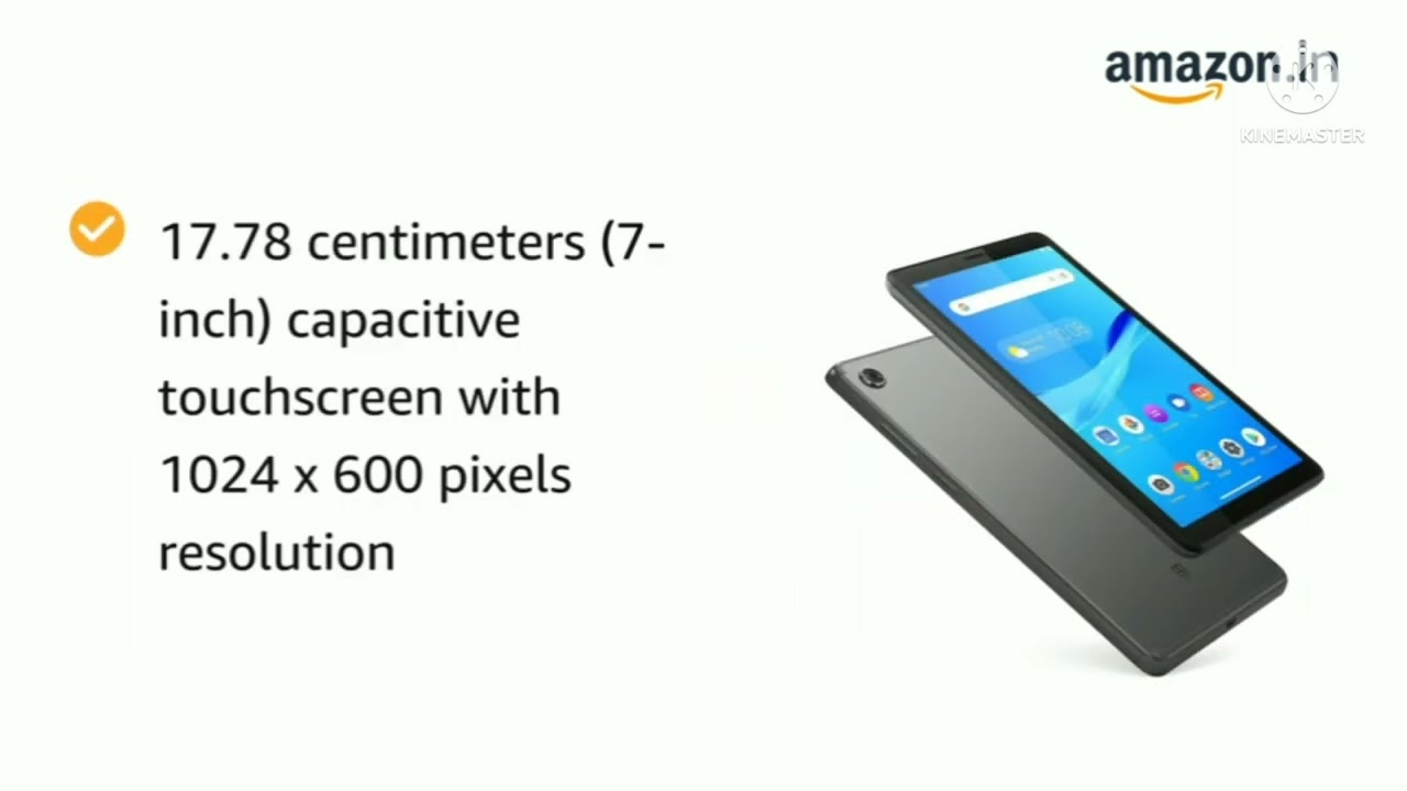 Lenovo Tab M7 17.78 cm (7-inch, 1GB, 16 GB, Wi-fi+4G LTE), Iron Grey
