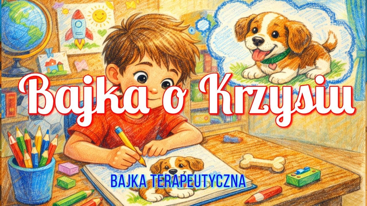 Bajka o Krzysiu - bajka terapeutyczna o nieśmiałości