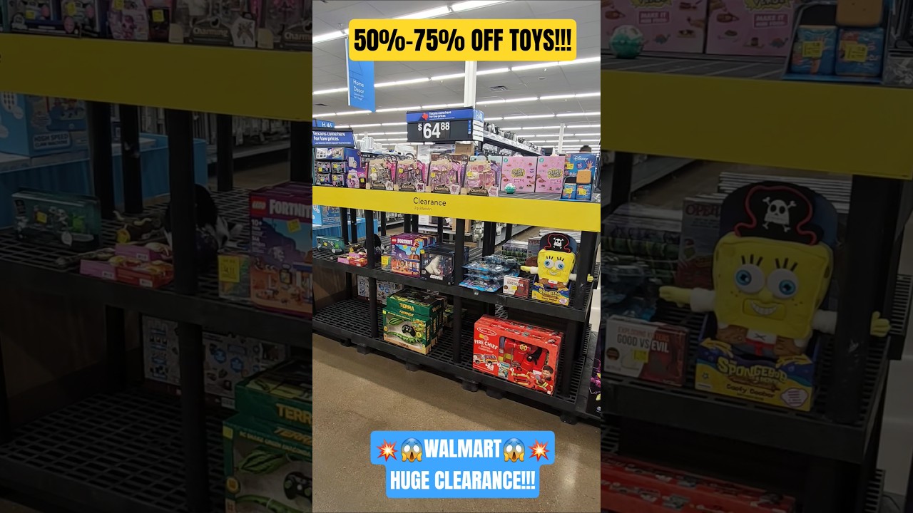 💥😱50%-75% OFF TOYS AT WALMART😱